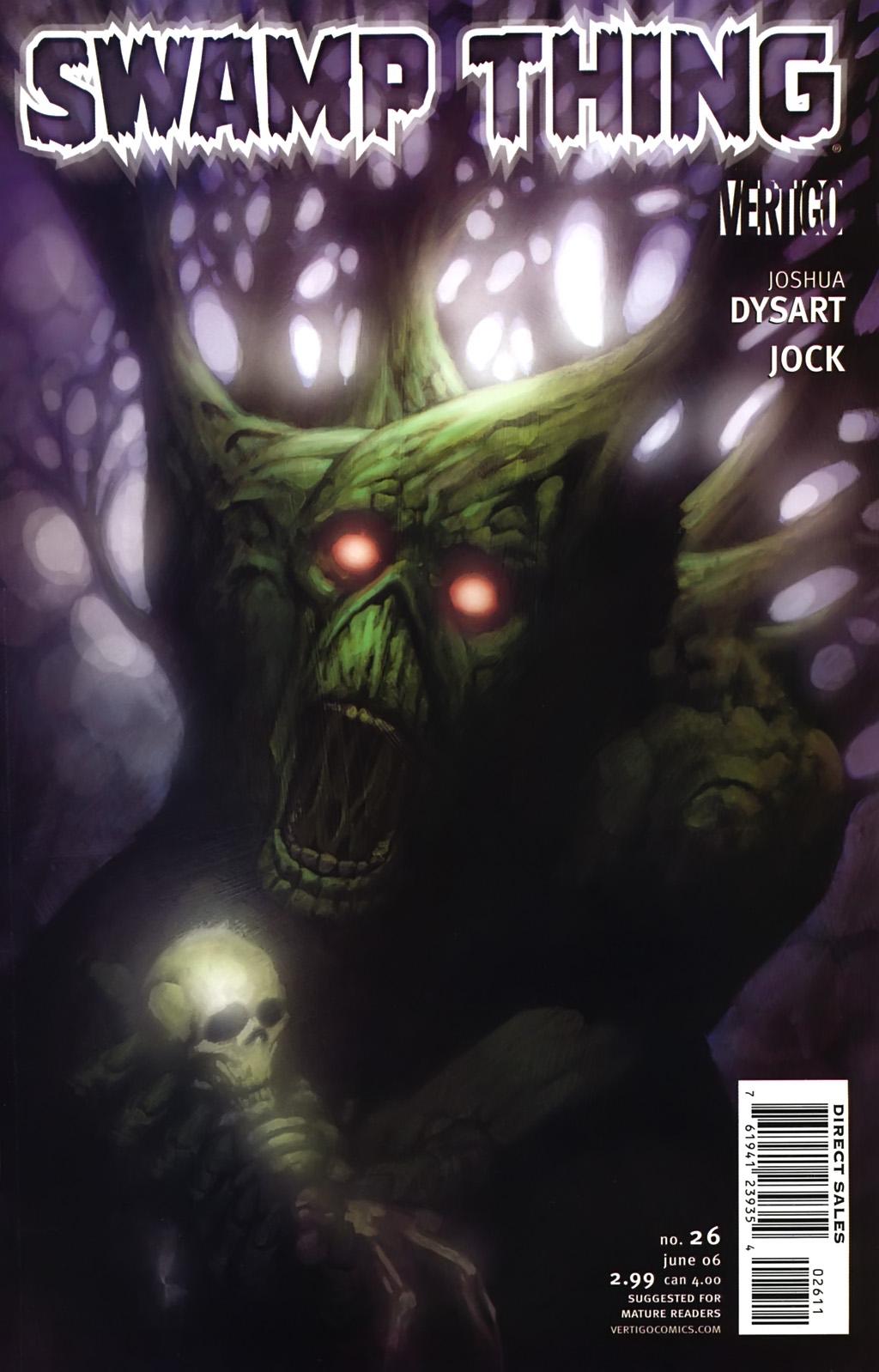 Swamp Thing #26 cover