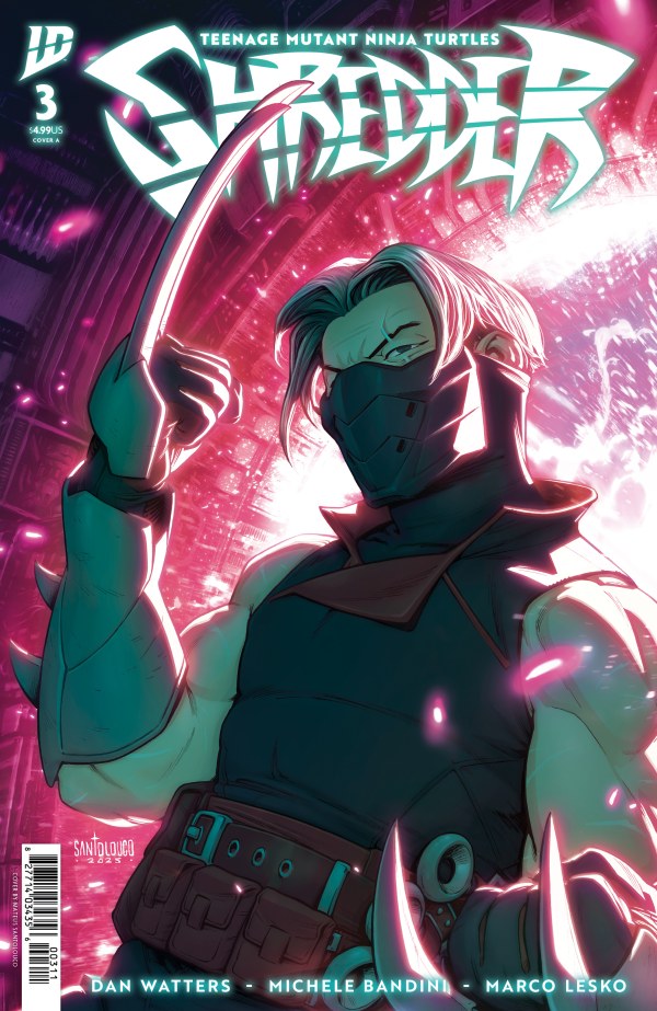 Teenage Mutant Ninja Turtles: Shredder #3 cover