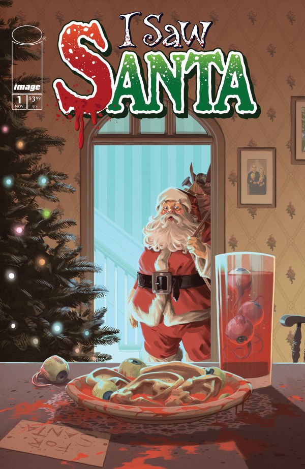 I Saw Santa #1 cover