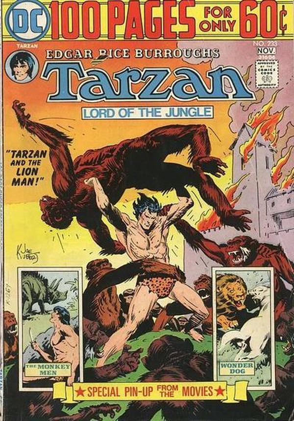 Tarzan #233 cover
