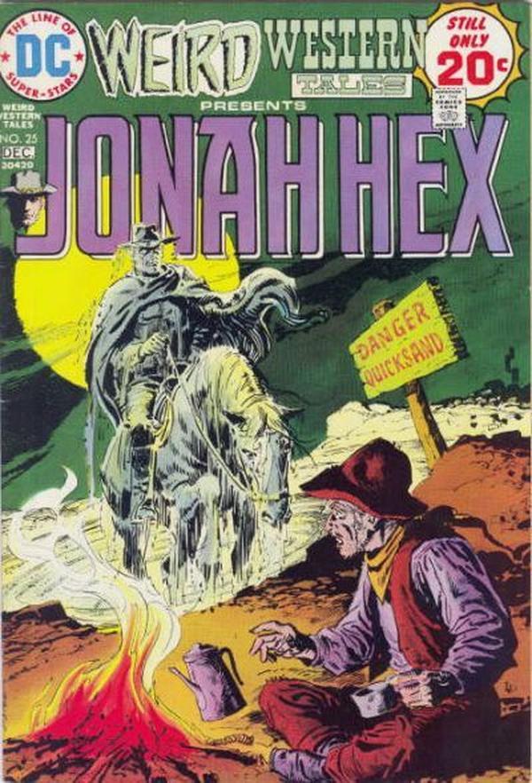 Weird Western Tales #25 cover