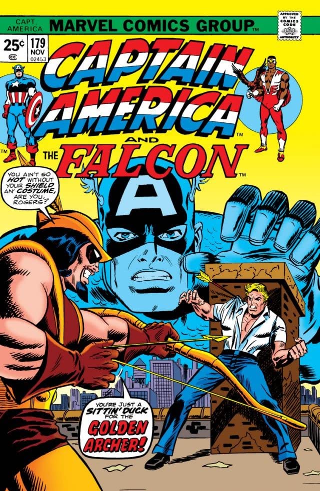 Captain America #179 cover