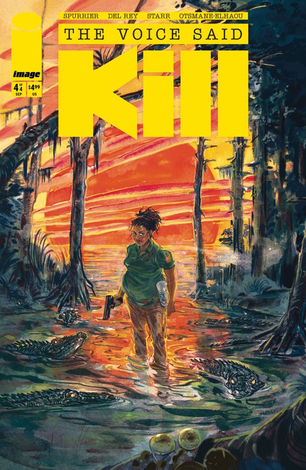 The Voice Said Kill #4 cover