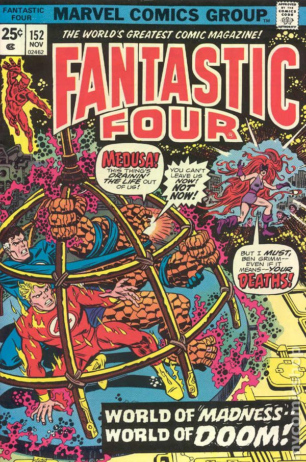 Fantastic Four #152 cover
