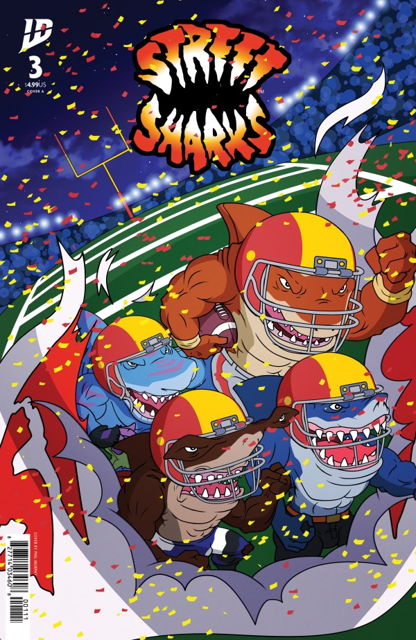 Street Sharks #3 cover