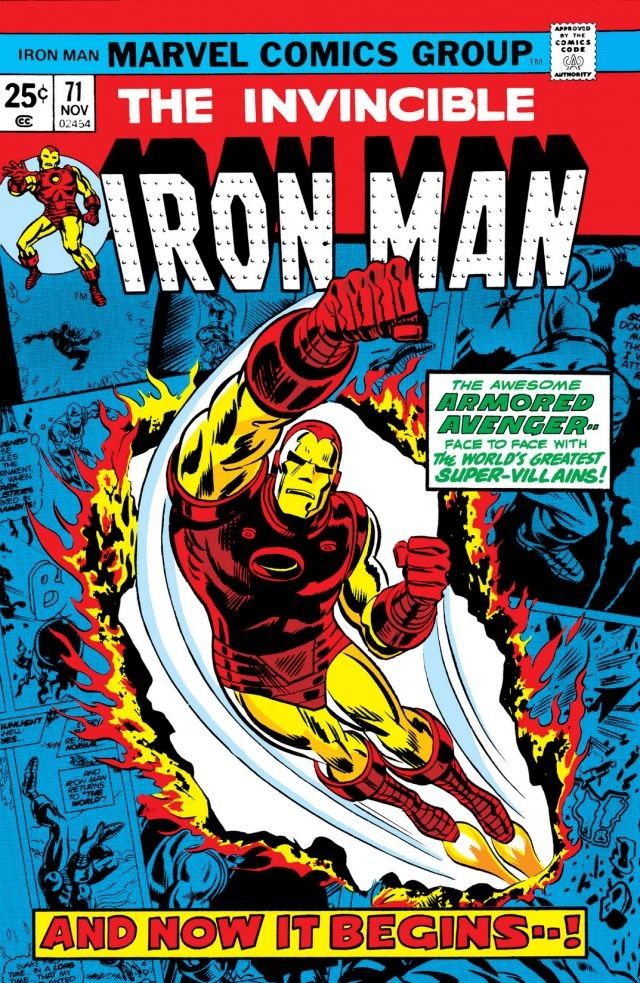 Iron Man #71 cover