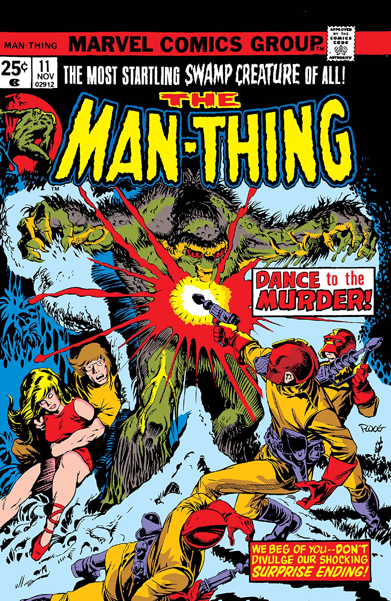 Man-Thing #11 cover