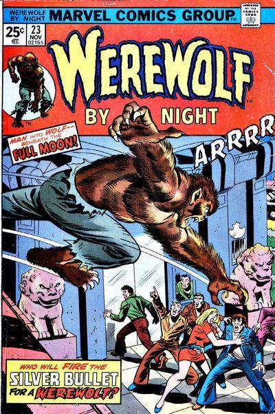 Werewolf by Night #23 cover
