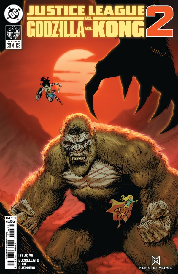 Justice League vs. Godzilla vs. Kong 2 #6 cover