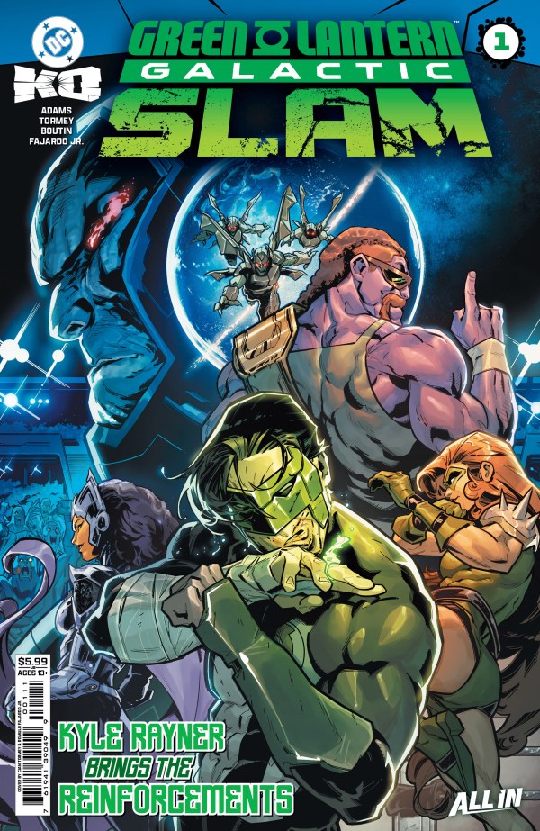 DC K.O.: Green Lantern Galactic Slam #1 cover