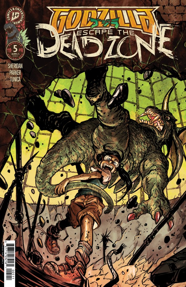 Godzilla: Escape the Deadzone #5 cover
