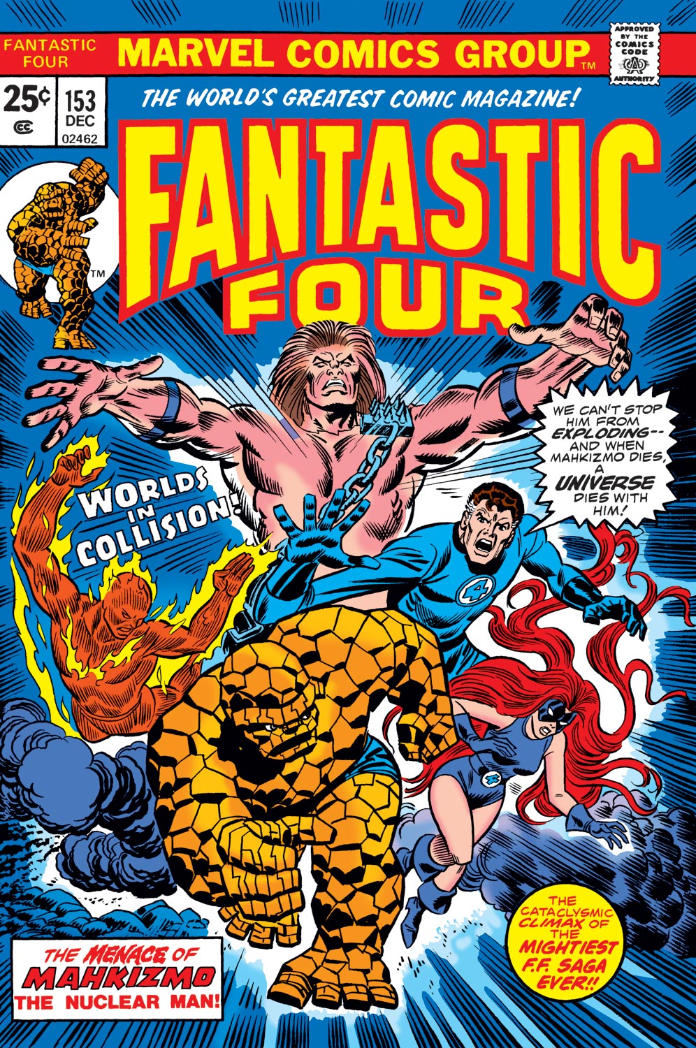 Fantastic Four #153 cover