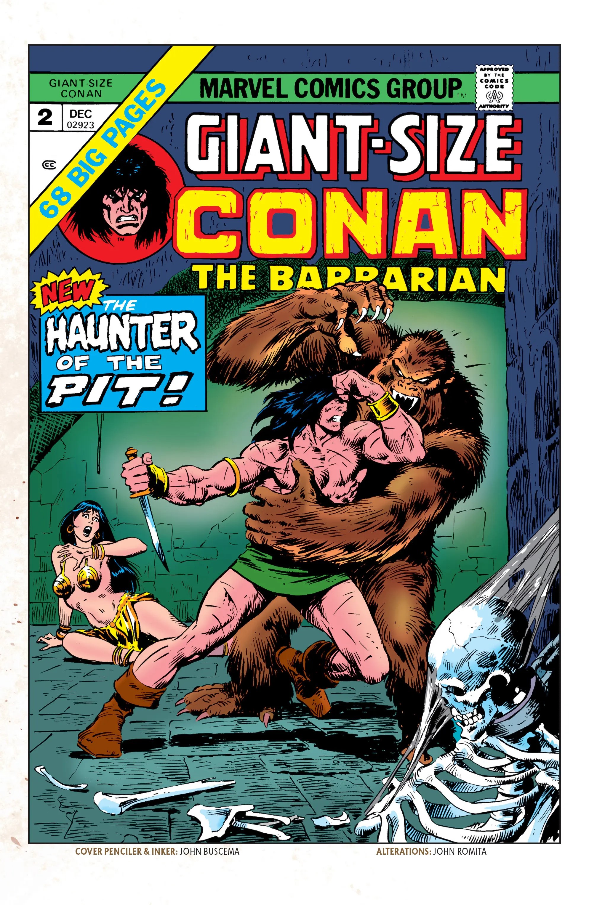 Giant-Size Conan #2 cover