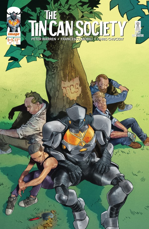 The Tin Can Society #9 cover