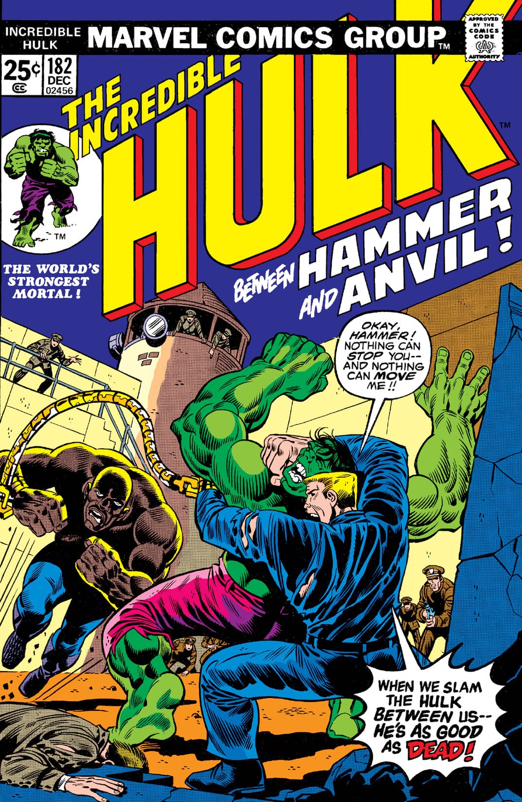 The Incredible Hulk #182 cover