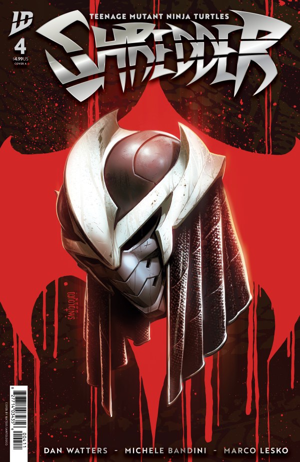 Teenage Mutant Ninja Turtles: Shredder #4 cover