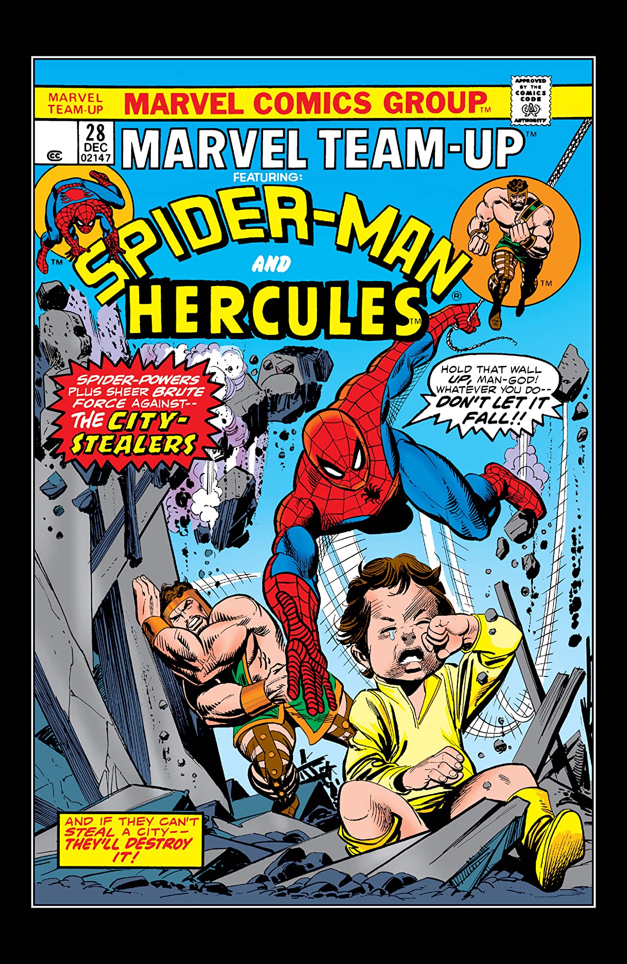 Marvel Team-Up #28 cover
