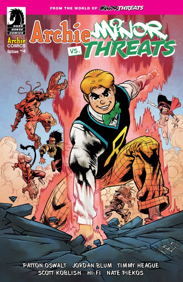 Archie vs. Minor Threats #4 cover