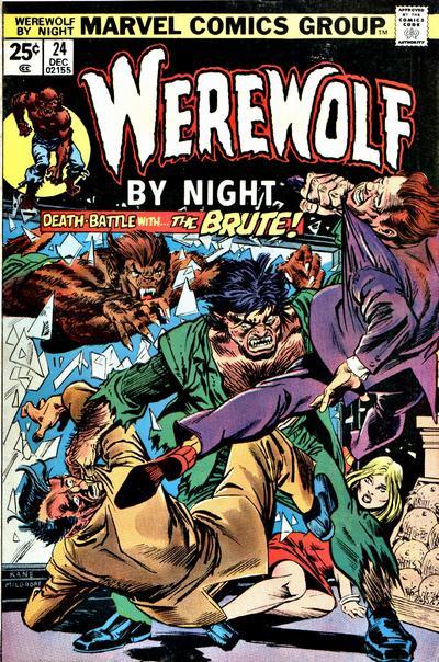 Werewolf by Night #24 cover