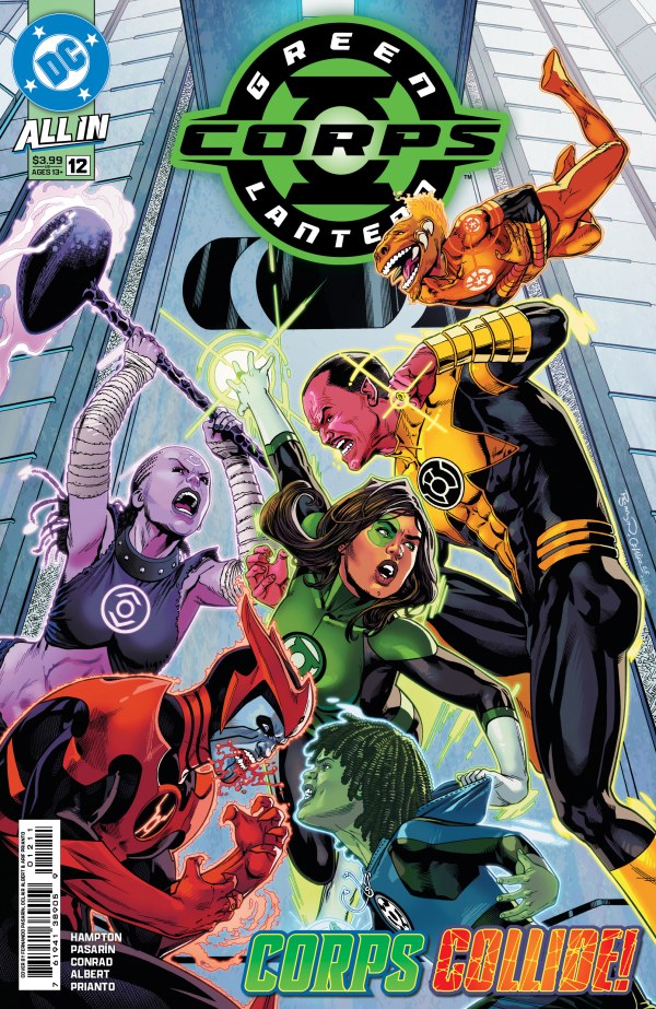 Green Lantern Corps #12 cover