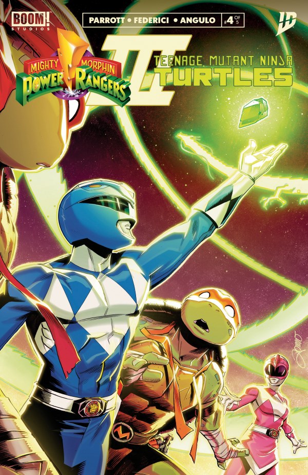 Mighty Morphin Power Rangers / Teenage Mutant Ninja Turtles III #4 cover