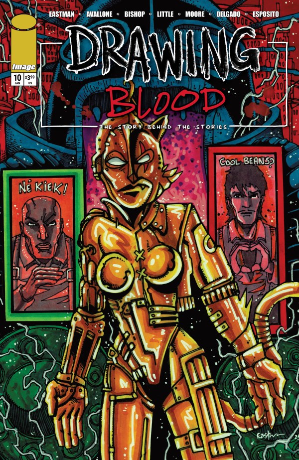 Drawing Blood #10 cover