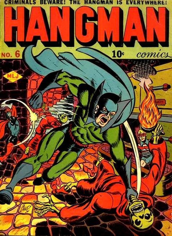 Hangman Comics #6 cover