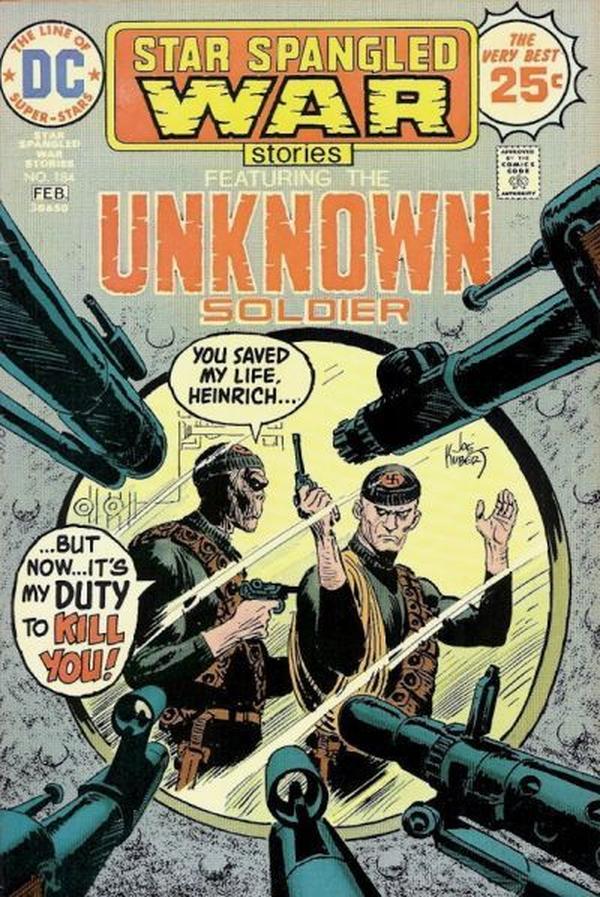 Star Spangled War Stories #184 cover