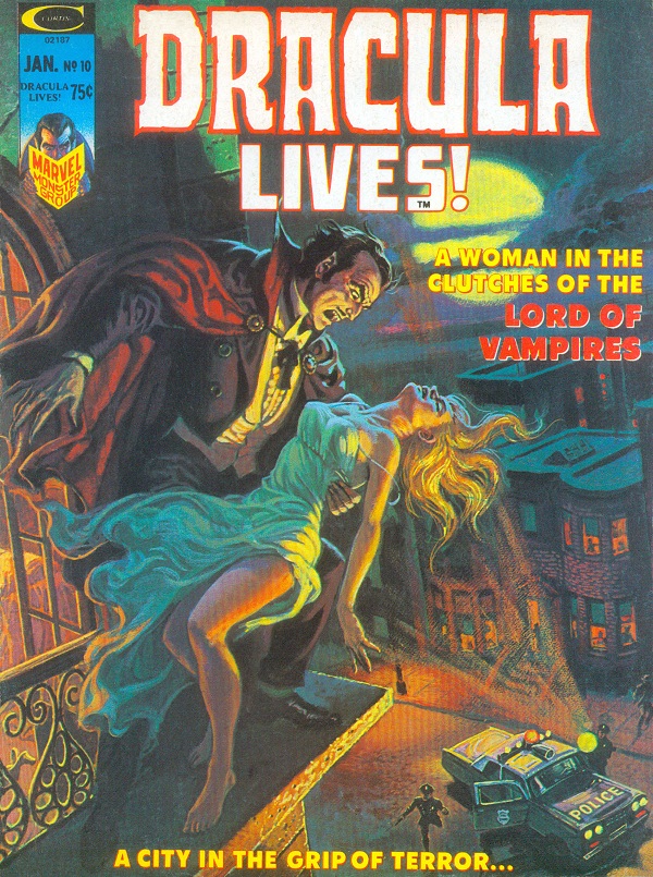 Dracula Lives #10 cover