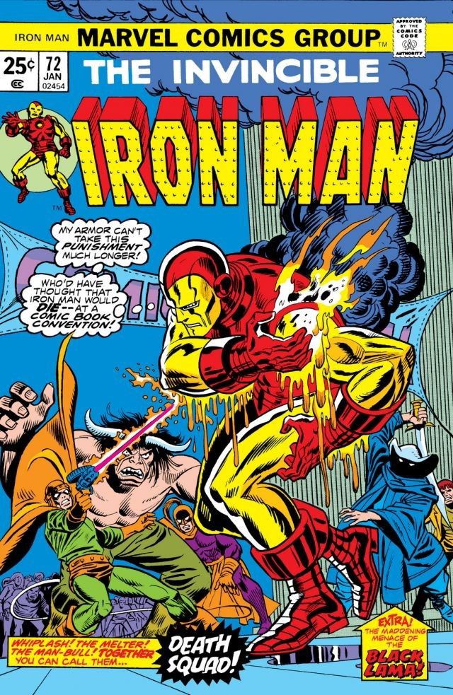 Iron Man #72 cover