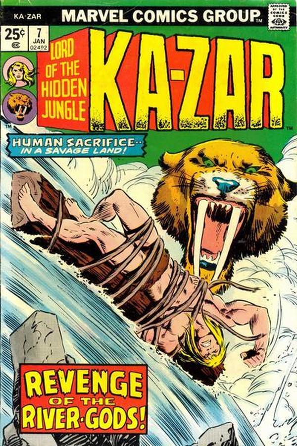 Ka-Zar #7 cover
