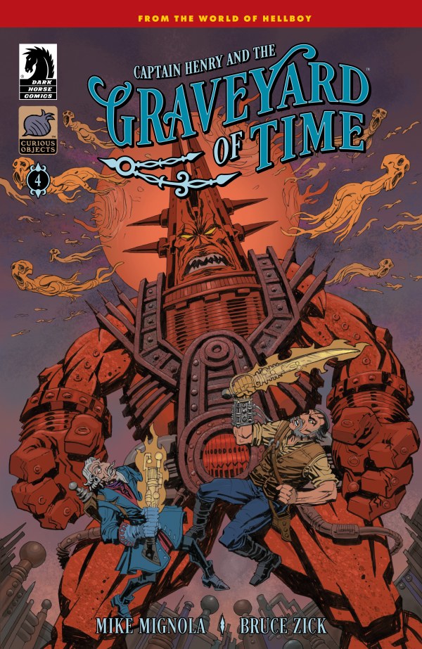Captain Henry and the Graveyard of Time #4 cover