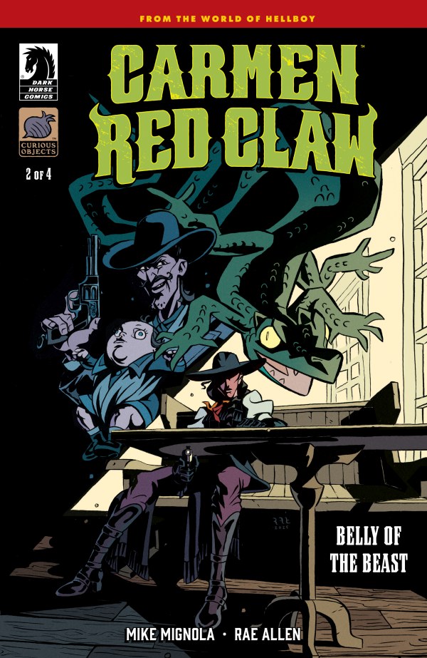 Carmen Red Claw: Belly of the Beast #2 cover