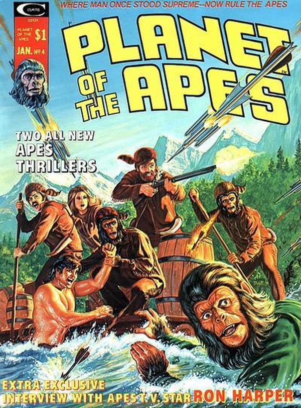 Planet of the Apes #4 cover