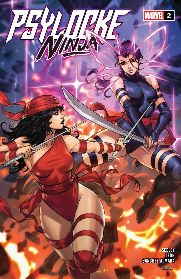 Psylocke: Ninja #2 cover