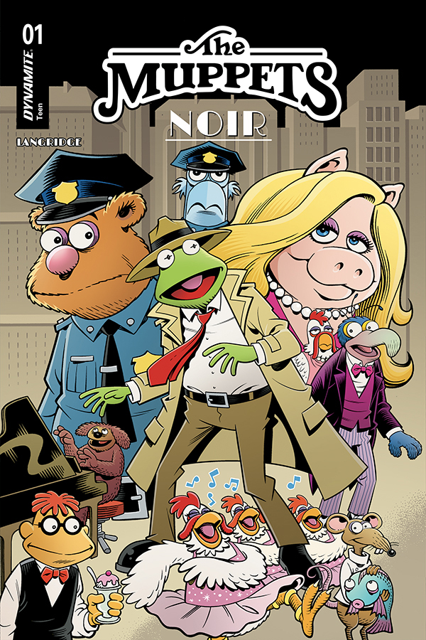 The Muppets Noir #1 cover