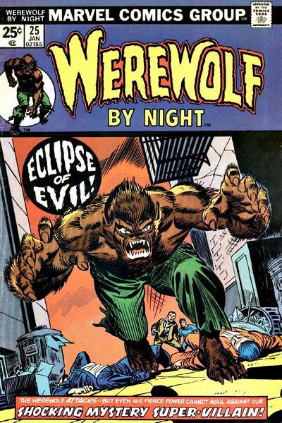Werewolf by Night #25 cover
