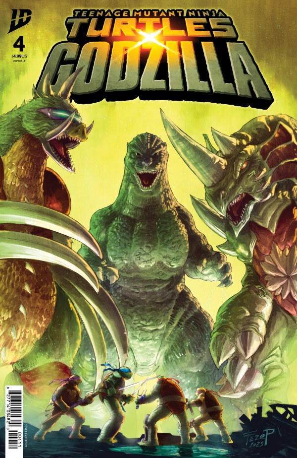 Teenage Mutant Ninja Turtles [TMNT] x Godzilla #4