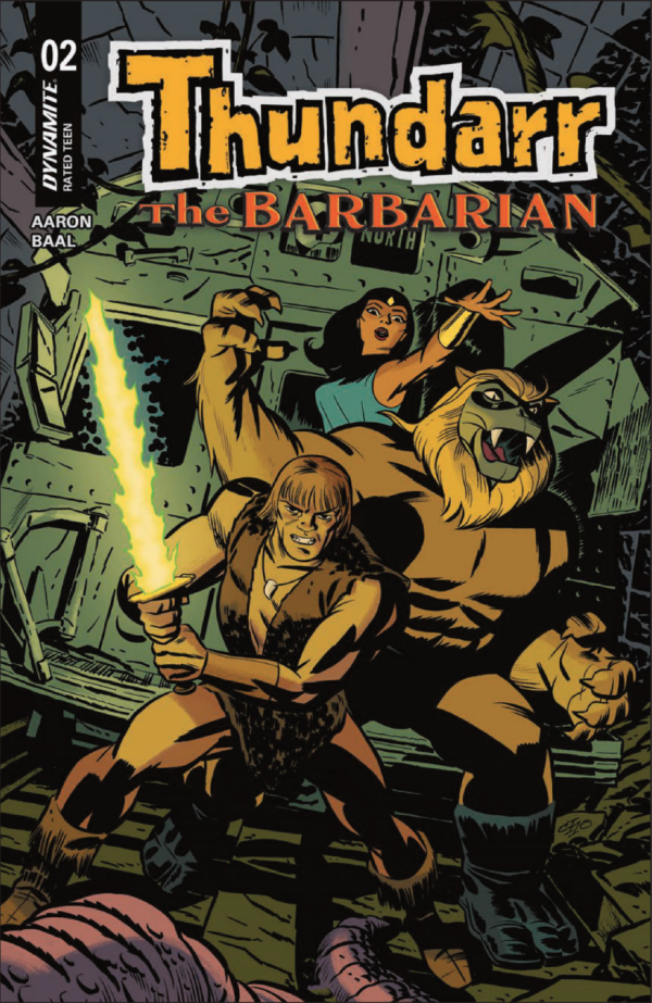 Thundarr the Barbarian #2 cover