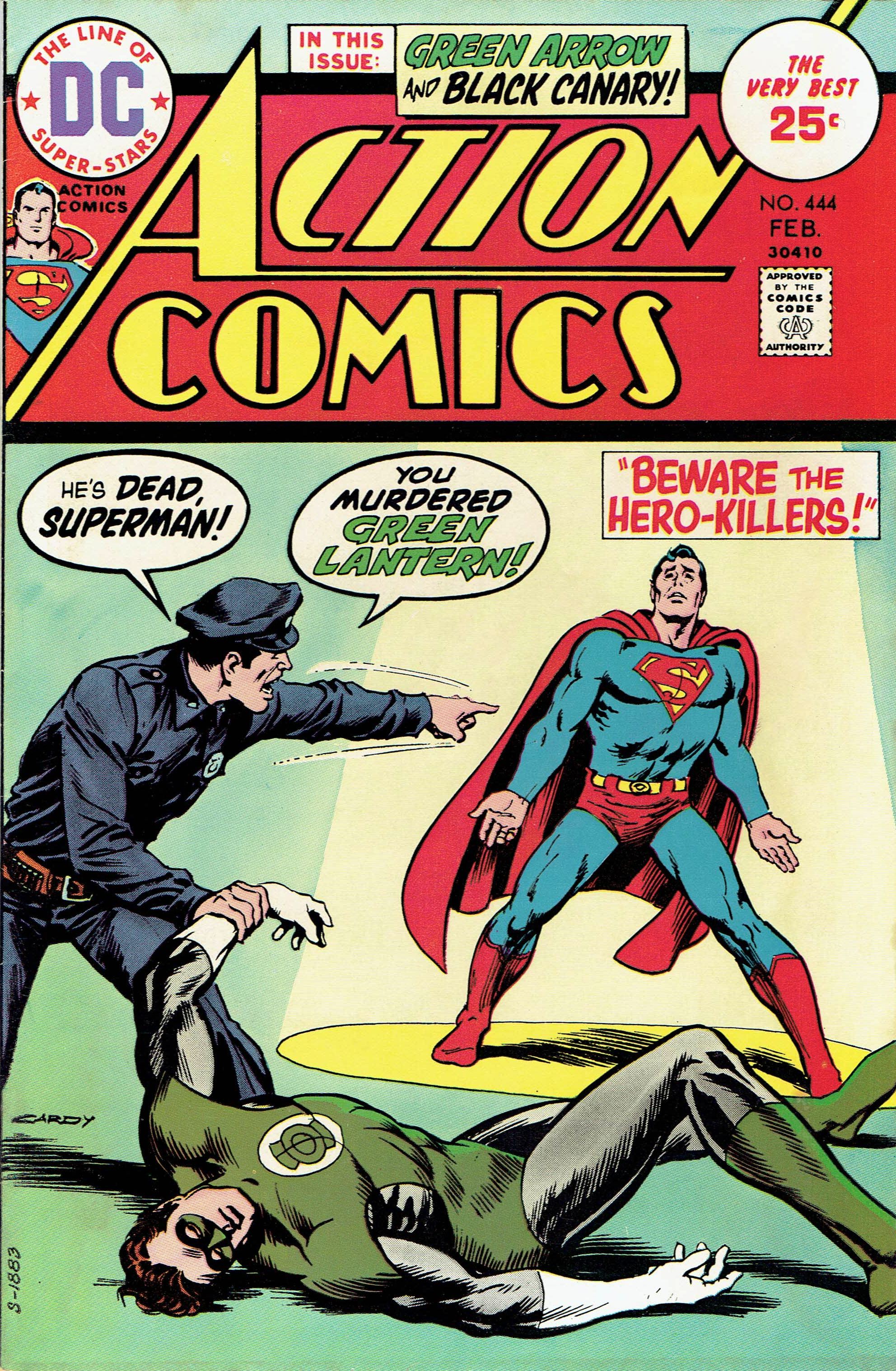 Action Comics #444 cover