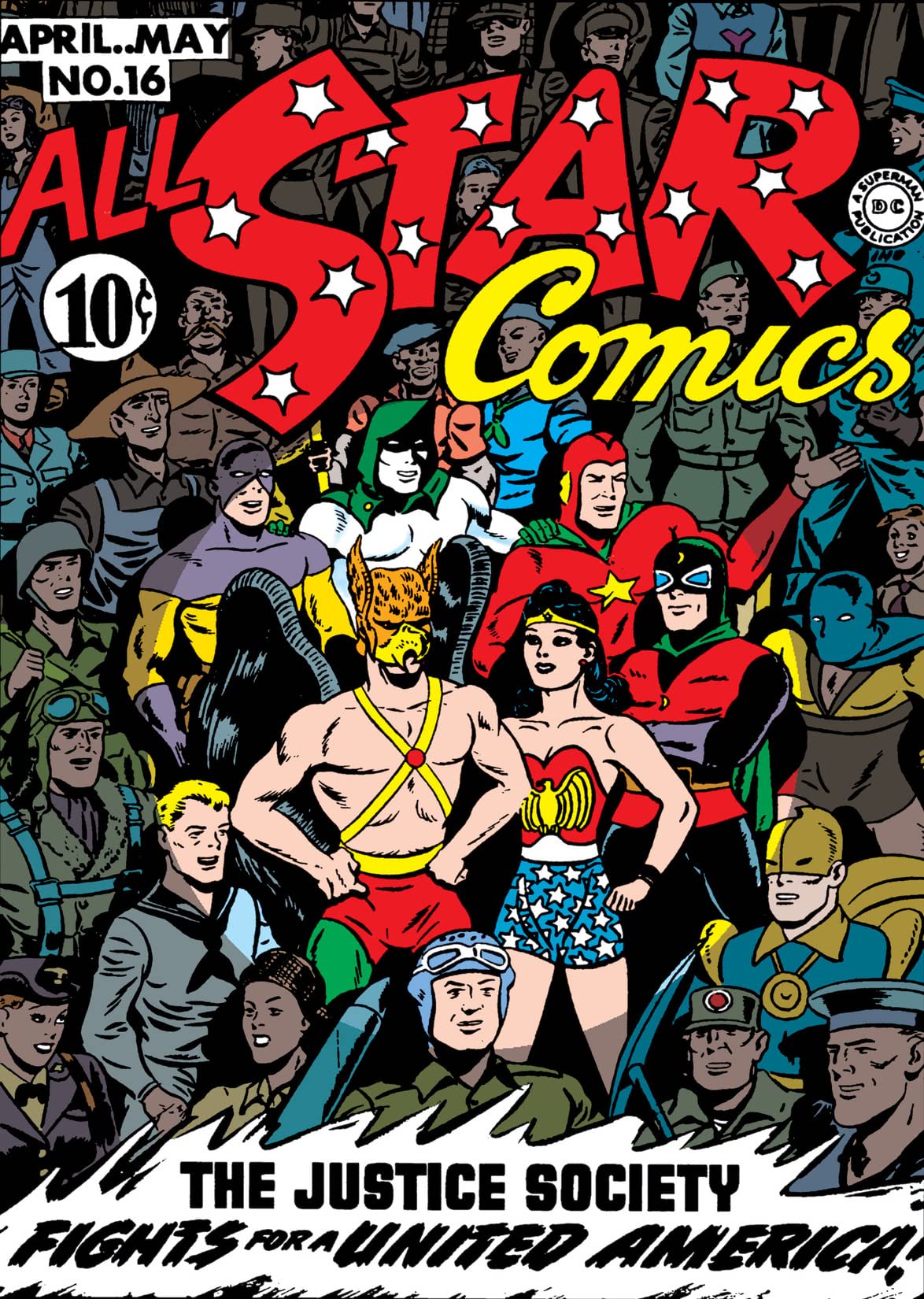 All-Star Comics #16 cover