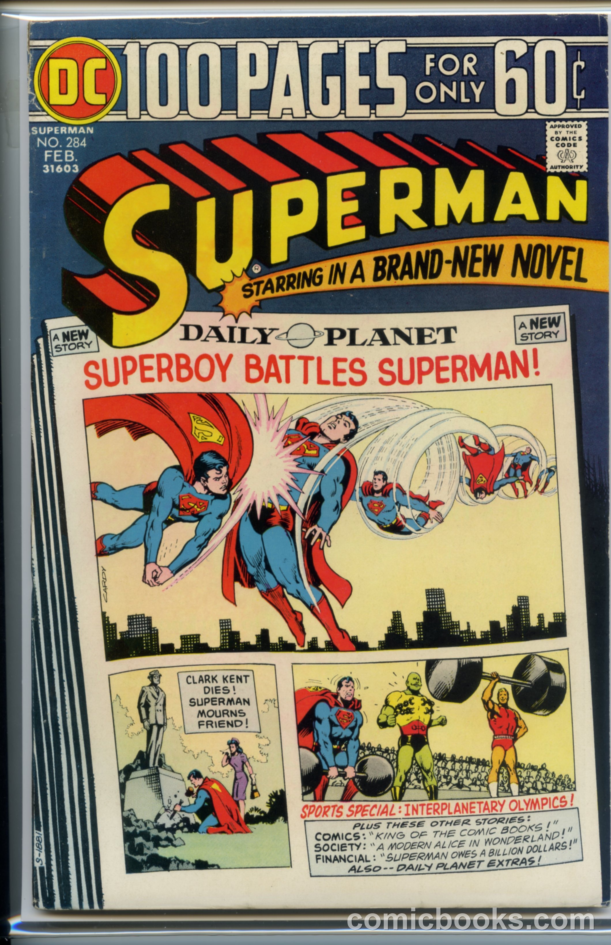 Superman #284 cover