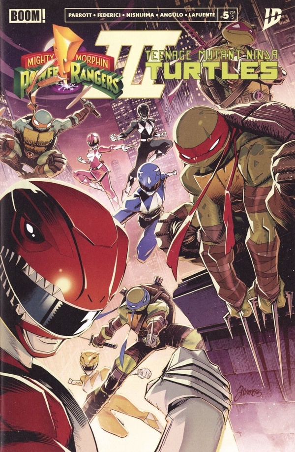 Mighty Morphin Power Rangers / Teenage Mutant Ninja Turtles III #5 cover
