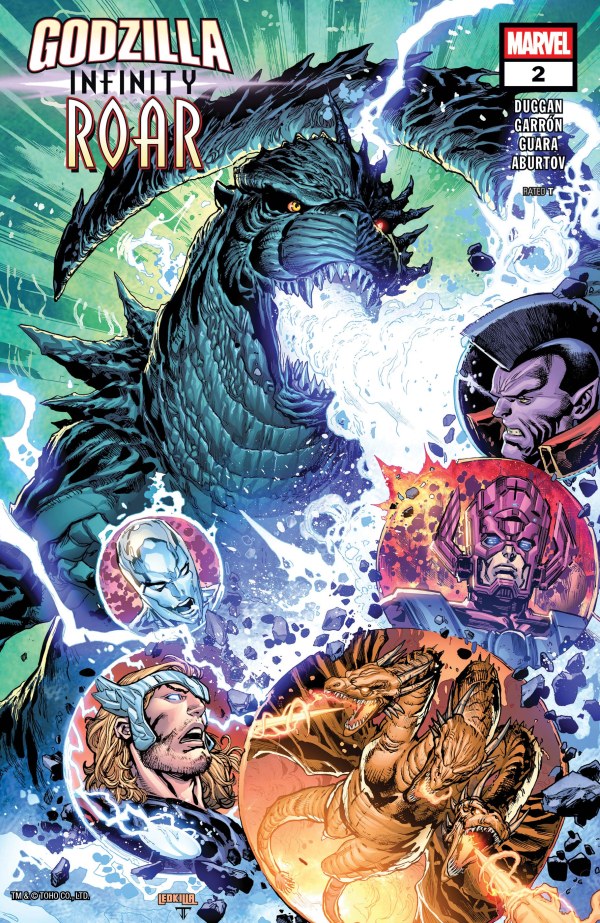 Godzilla: Infinity Roar #2 cover