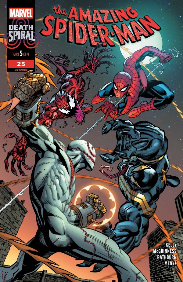 The Amazing Spider-Man #25 (989) cover
