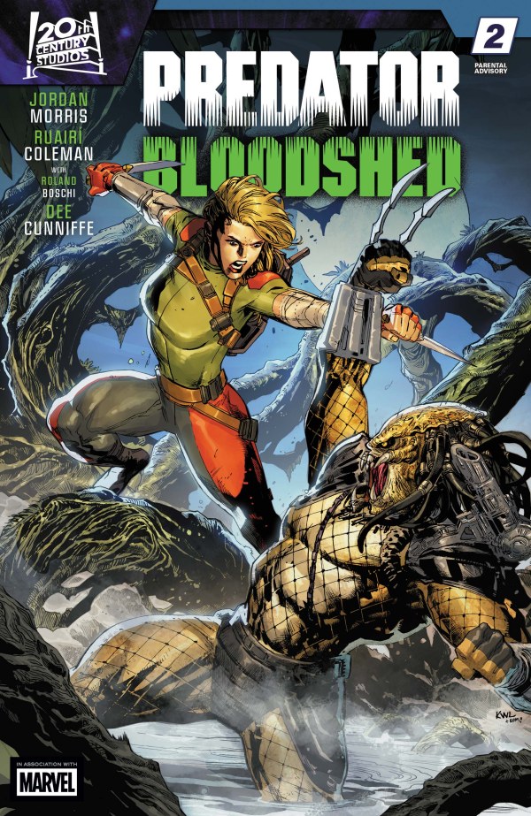 Predator: Bloodshed #2 cover