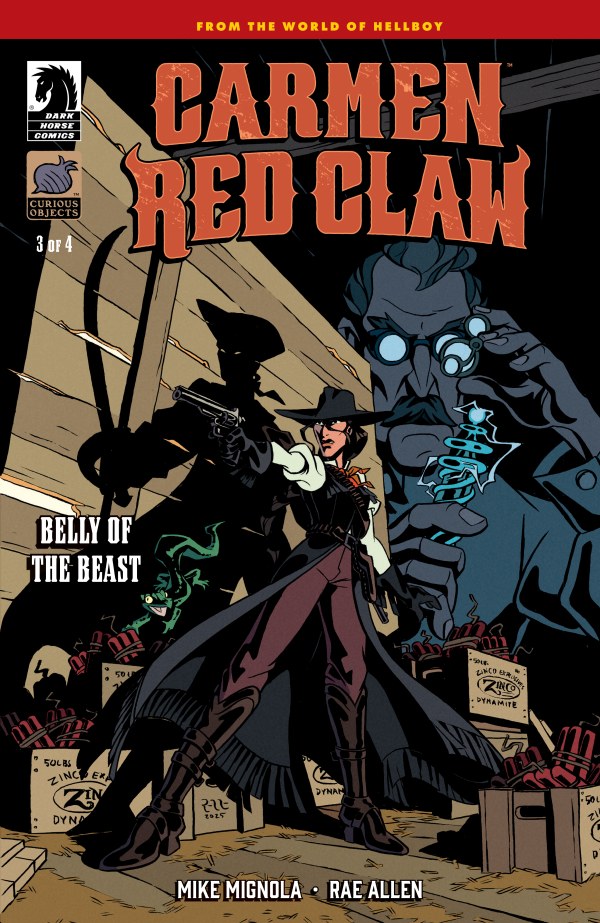 Carmen Red Claw: Belly of the Beast #3 cover
