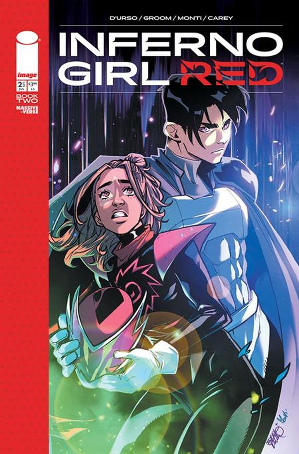 Inferno Girl Red #2 cover