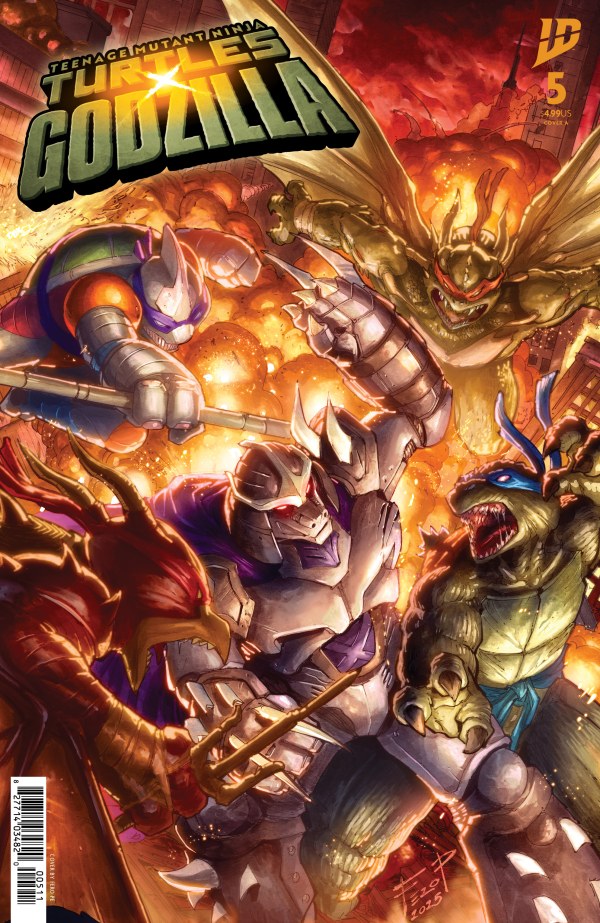 Teenage Mutant Ninja Turtles [TMNT] x Godzilla #5