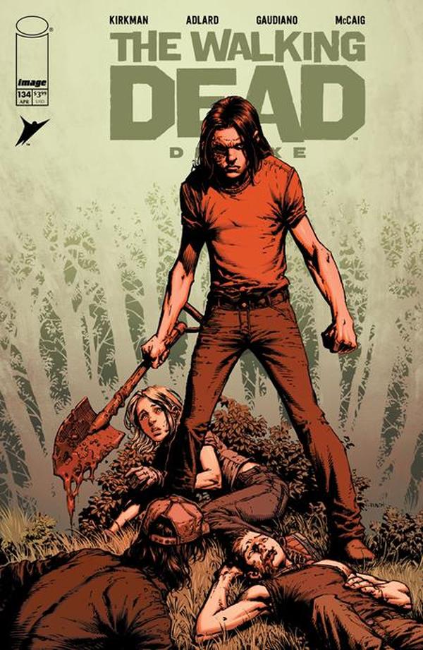 The Walking Dead Deluxe #134 cover